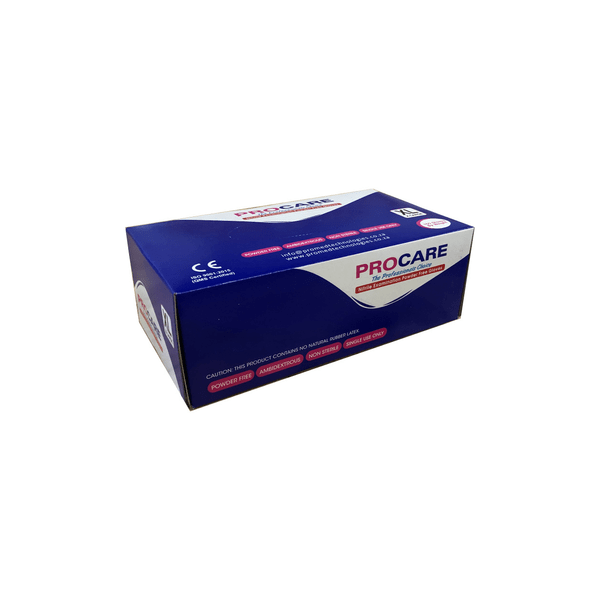 Procare Nitrile Powder Free Examination Gloves - 100s - Medium