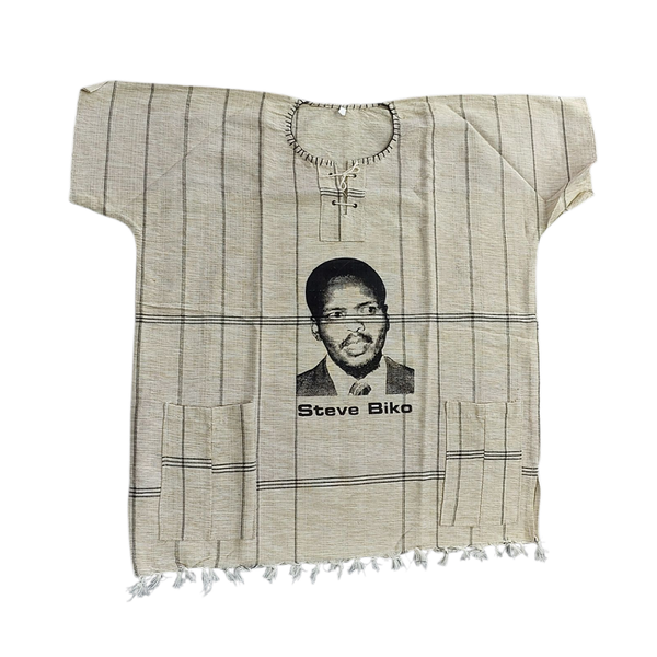 African Inspired Printed Poncho Shirt - Steve Biko