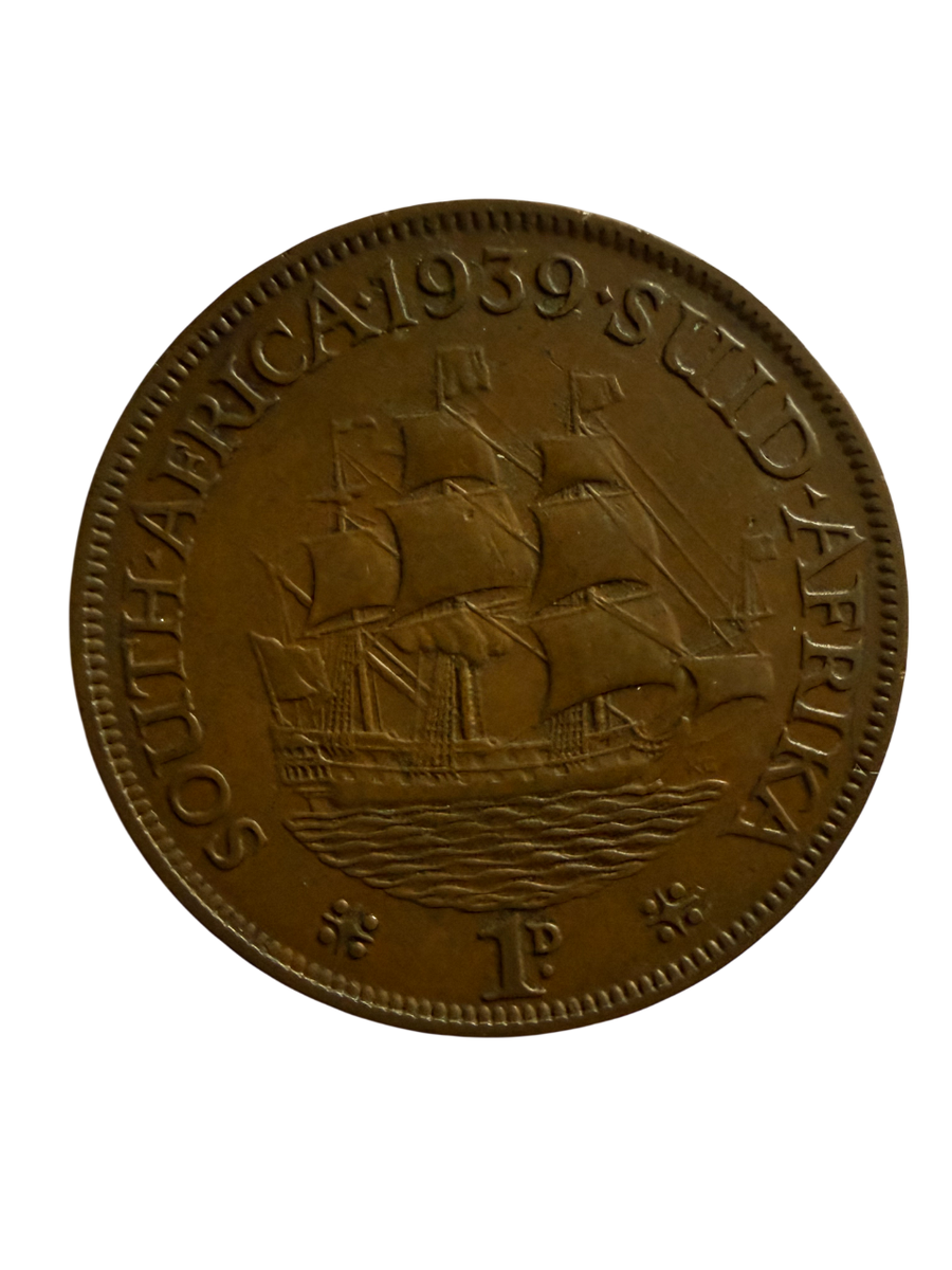 その他 Mone 1939 South Africa 1 Penny Coin George VI SA One Penny | Shop Today