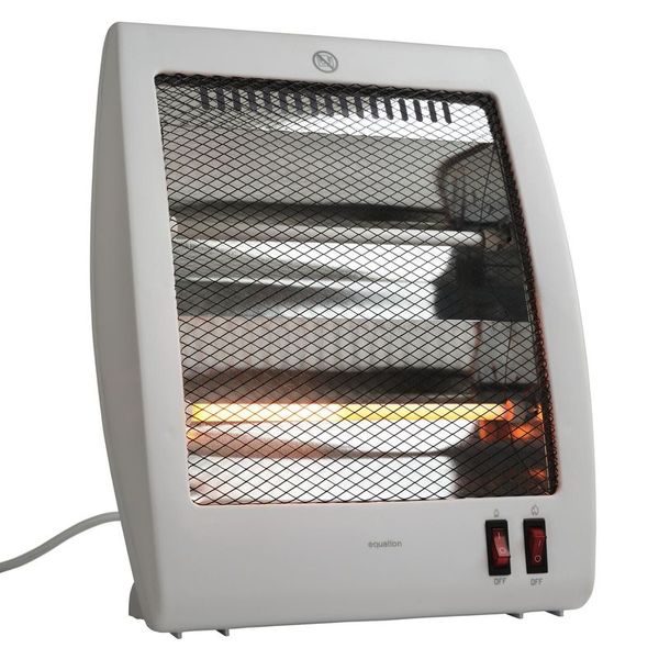 Quad 4 - Quartz Heater 800w, White, Type M Plug, Equation