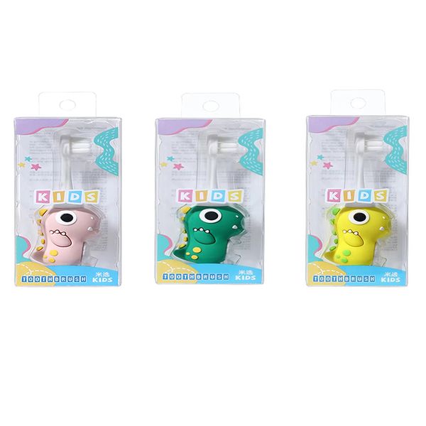 Children's Toothbrush Cute Cartoon Dinosaur Soft Brush