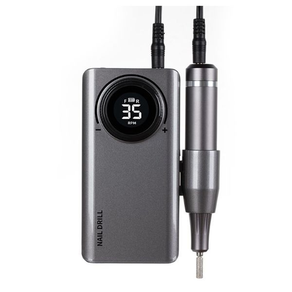 Rechargeable Electric Nail Drill Kit, 11 Bits, Manicure Pedicure Tool