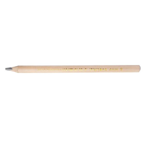 Primeline Beginners Pencil 4mm Lead Natural Wood Finish x 24