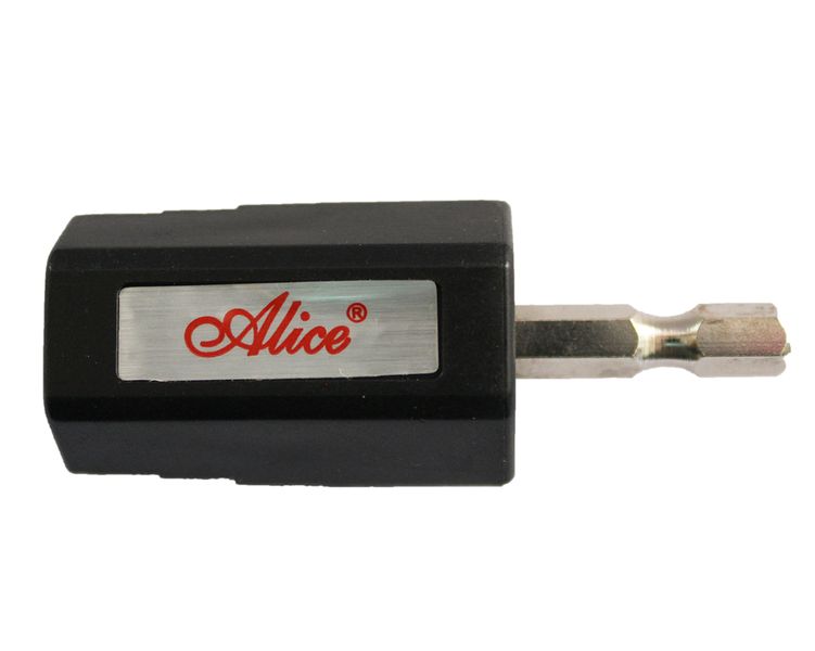 Guitar string winder attachment