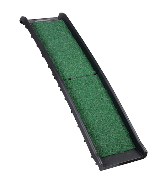 Pet Non-Slip Grass Padded Folding Dog Ramp - 159cm