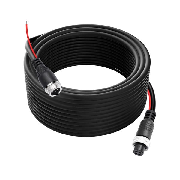 4 Pin Car Camera Video Cable with Reverse Trigger Line 15M