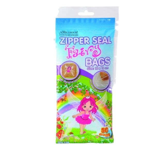 Disposable Zipper- Kids Seal Bags 16x 14cm 50 Bags x 3