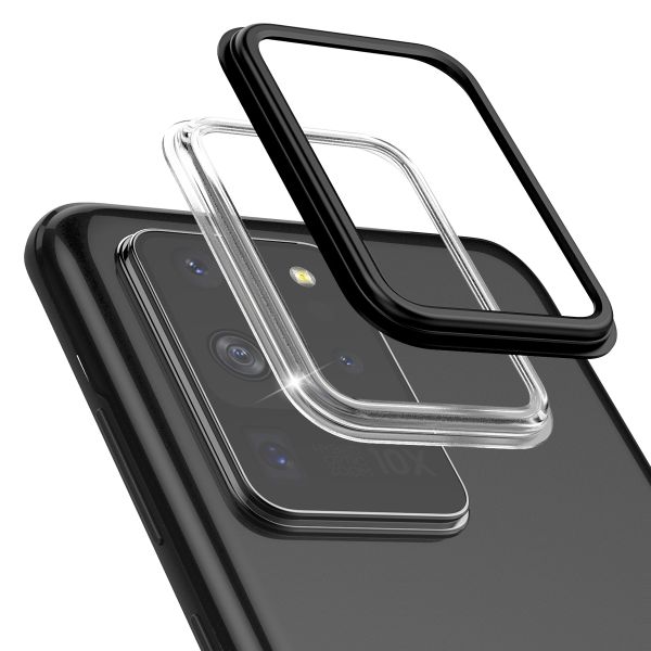 Araree C Bumper Set For Samsung Galaxy S20 Ultra - Black &amp; Clear