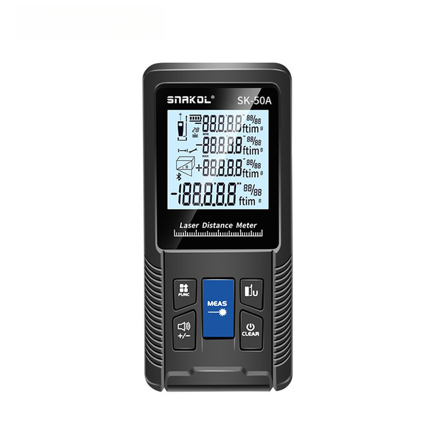 50m Laser Distance Meter, High Accuracy Electronic Range Finder