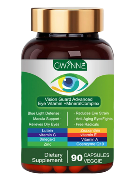 Gwynne Lutein Eye Vitamin Nutritional Supplement 90 capsules