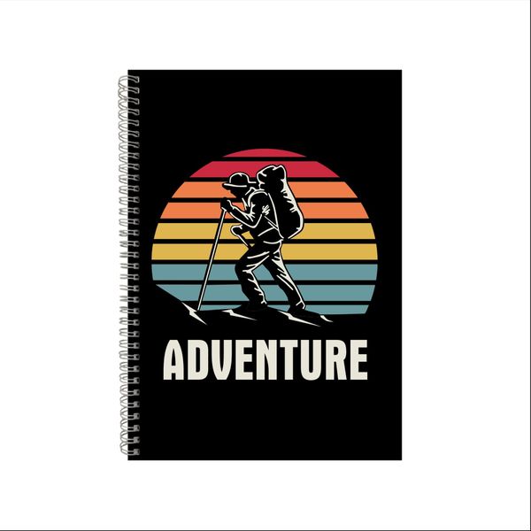 Adventure Wire Bound Notebook Gift Idea Writing Books A4 Notepad