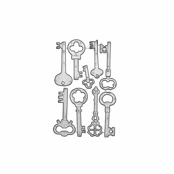 Trocraft Vintage Key Metal Cutting Dies
