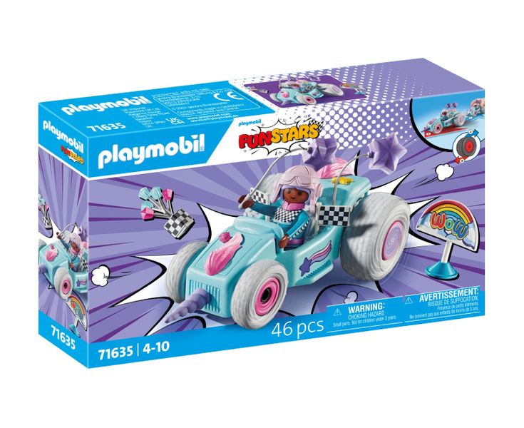 Playmobil Funstars - Racing Unicorn (46 Pieces)