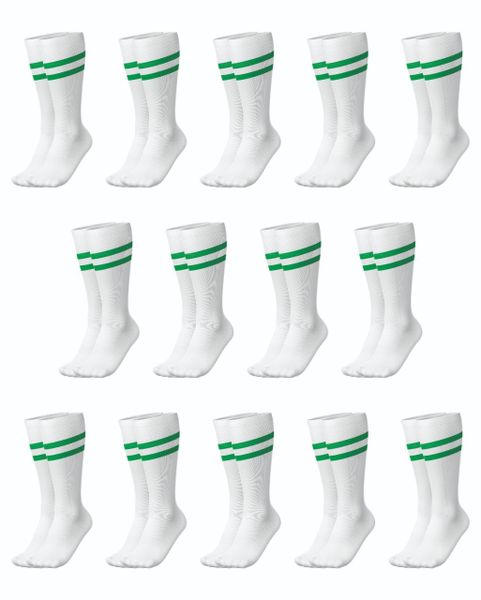Set Of 14 Pairs - White/Emerald image