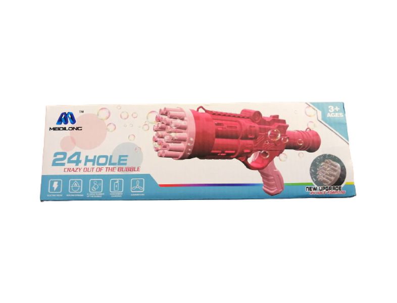 24 Holes Automatic Bubble Machine for Kids