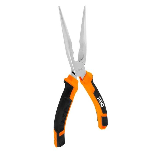Shind CRV Chrome Vanadium Steel Industrial Grade Long Nose Pliers
