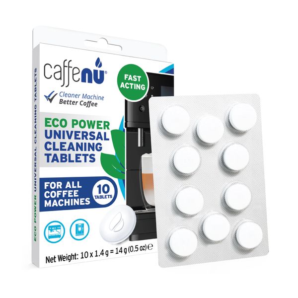 Caffenu Universal Coffee Machine Cleaning Tablets - Pack of 10