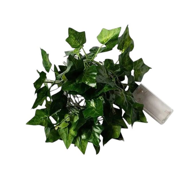 10m - Evergreen Leaf LED Decorative String Light - Green