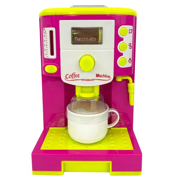 Coffee Machine Playset - Toys for Girls &amp; Toddlers - Pretend Play Food Toy