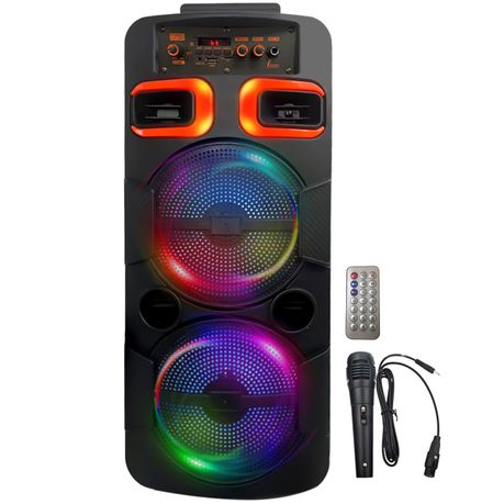 Portable bluetooth karaoke speaker fashion