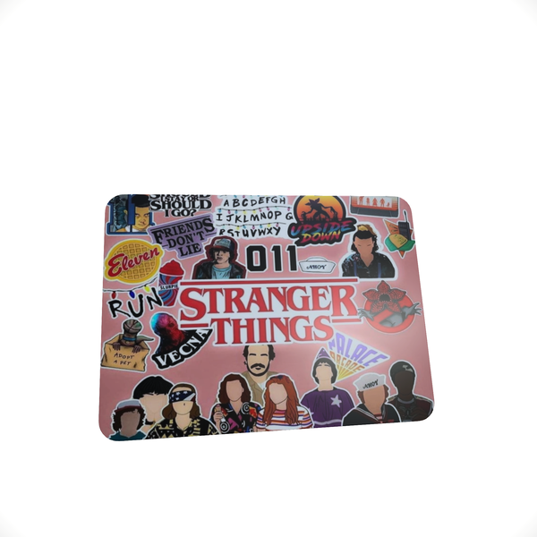 Stranger Things Pink ND-Mouse Pad
