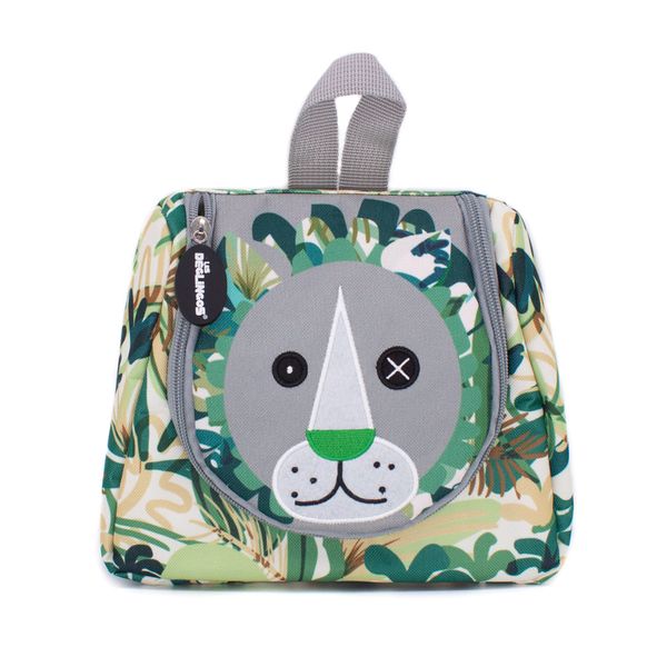 Les Deglingos Travel Toiletry Bag - Lion