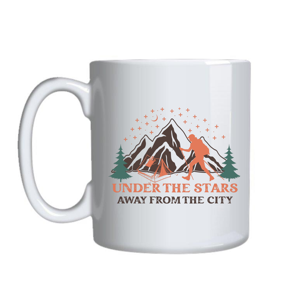Stars Mugs for Adventure Lovers Trendy Graphic Cup Birthday Present 014