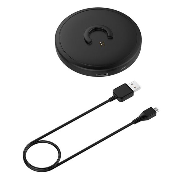 Speaker Charger Base, Dual Output, Black