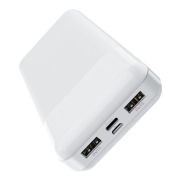 J72A Power bank 20000mAh - White. BT