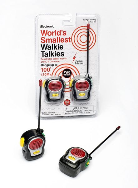 Westminster Smallest Walkie Talkie Set