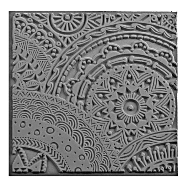 Cernit Texture PlatePlate - 9x9cm - Stars