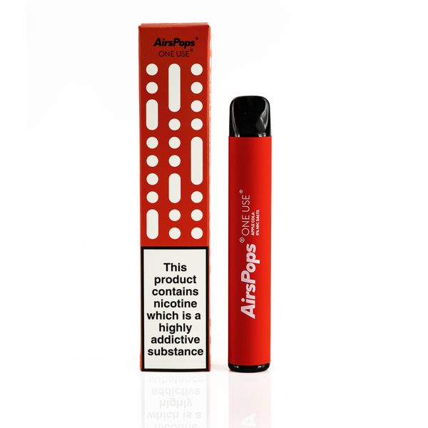 Airscream - Disposable Vaping Device - Apple Cola - 5% Nic Salts