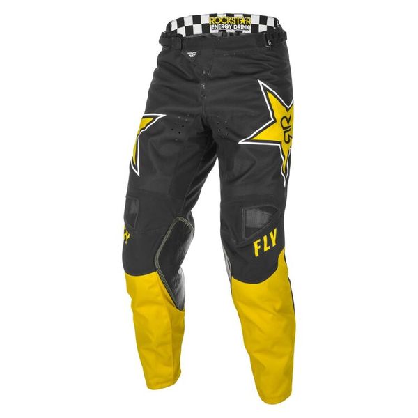 Fly Kinetic Rockstar Black/ Yellow Pants