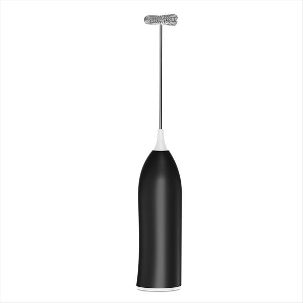 Milk Frother Rechargeable for Coffee Latte Cappuccino Compatible with None