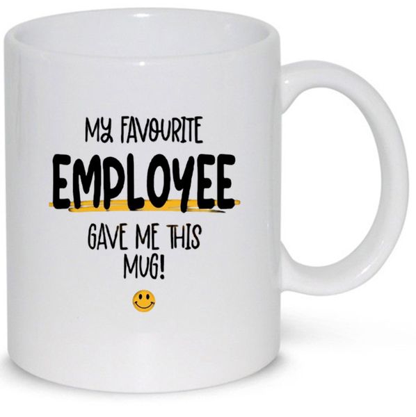 My Favourite Employee Birthday Christmas Boss Day Gift 11Oz Coffee Mug