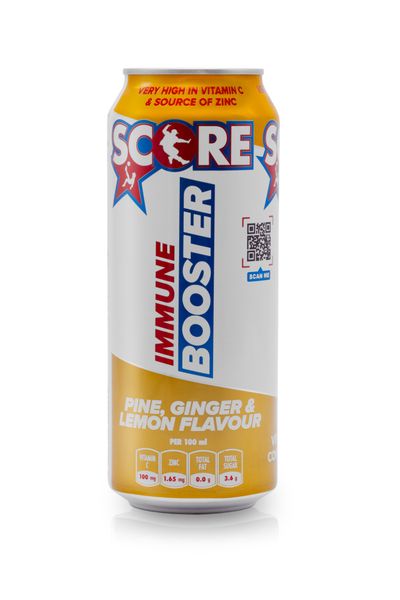 Score Immune Booster Ginger Lemon &amp; Pine 24 x 500ml