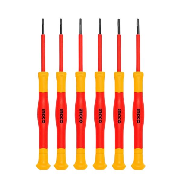Ingco - Insulated Screwdriver Set - 6 Pcs