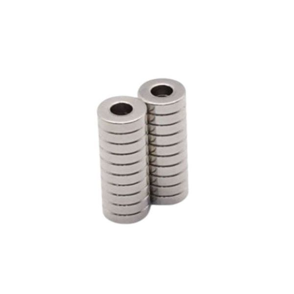 Od8xId3.5x2mm N38 Ni Neodymium Ring magnets