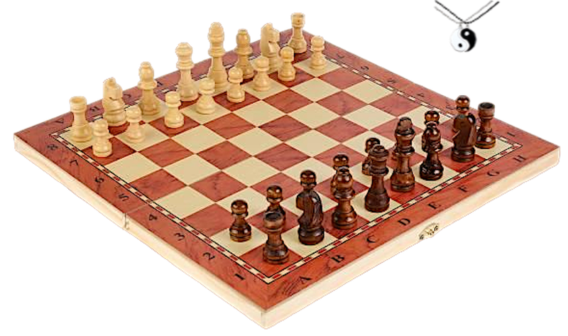Tri-Game Marvel: 3-in-1 Chess, Checkers and Backgammon Set