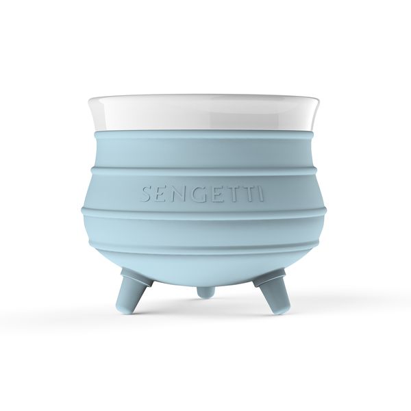 Medium Potjie Pot - Sengetti by Andy Cartwright - Aqua