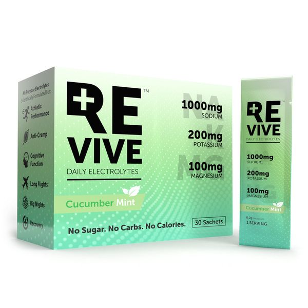 REVIVE 30's - Cucumber Mint | Sugar-Free Hydration Electrolytes
