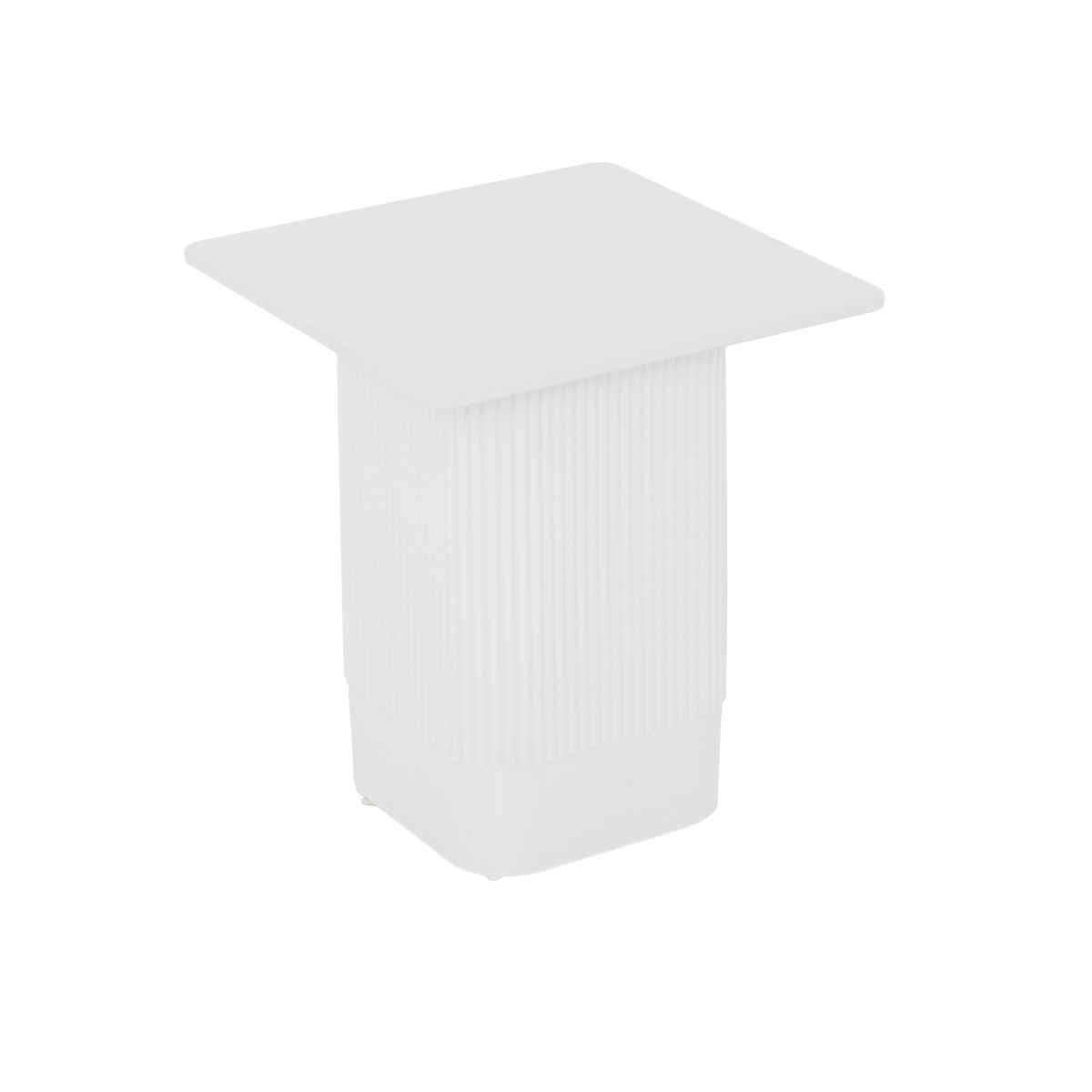 George & Mason - Milano Side Table - White
