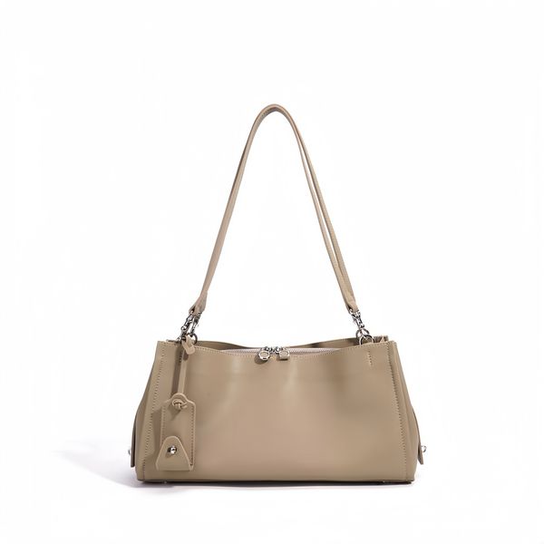 Women Premium Cowhide Bag - Chic Underarm Shoulder Handbag
