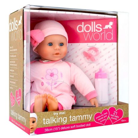 Baby doll hot sale talking