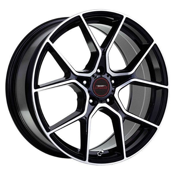 19" Rim - A-Line Master 5/112 Gloss Black Flow Form Alloy Wheels - Set of 4