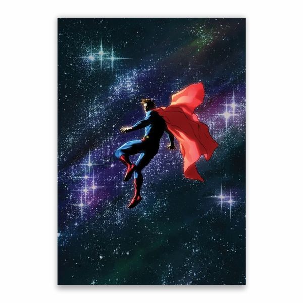Superman Outer Space Poster - A1