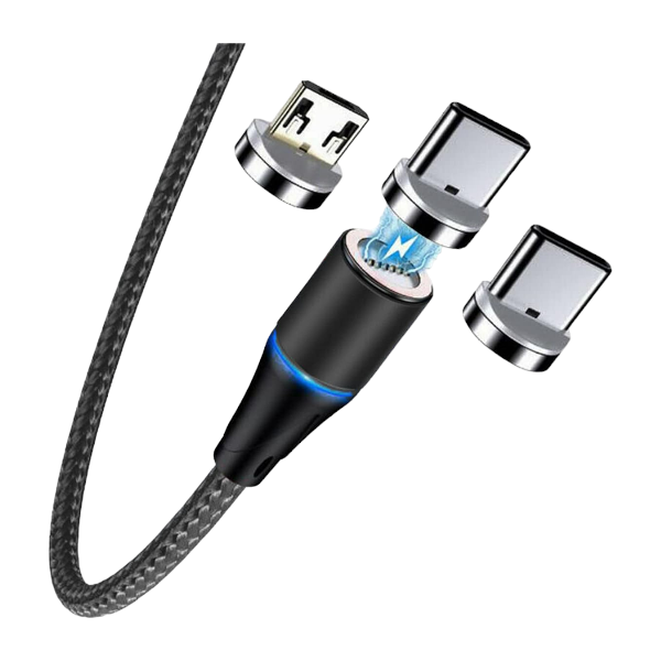 AiVR 3 in 1 Fast Charging Magnetic Cable - K327