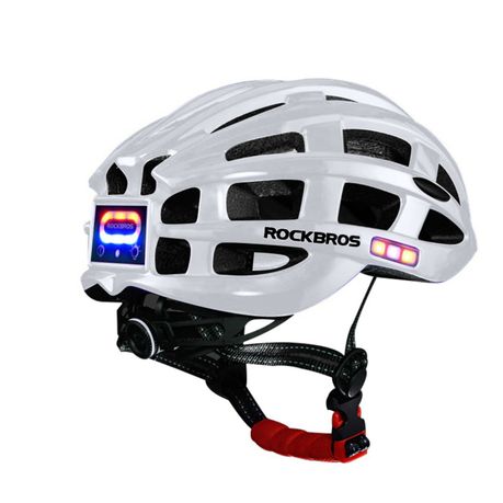 rockbros helmet with lights