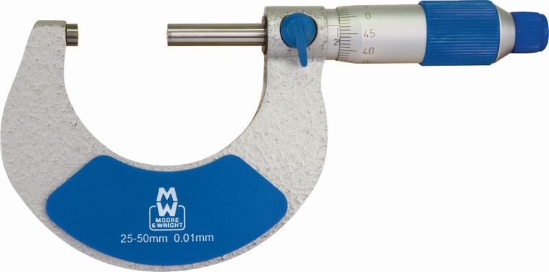 Moore &amp; Wright Mic Maw O/S Std 25-50 X.01