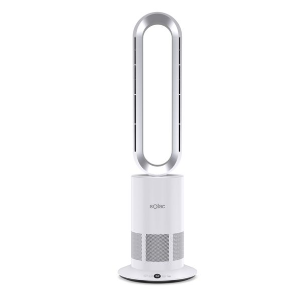 Solac Fan / Heater Bladeless Plastic White 13 Speed 45/1950 W "Halo Breeze